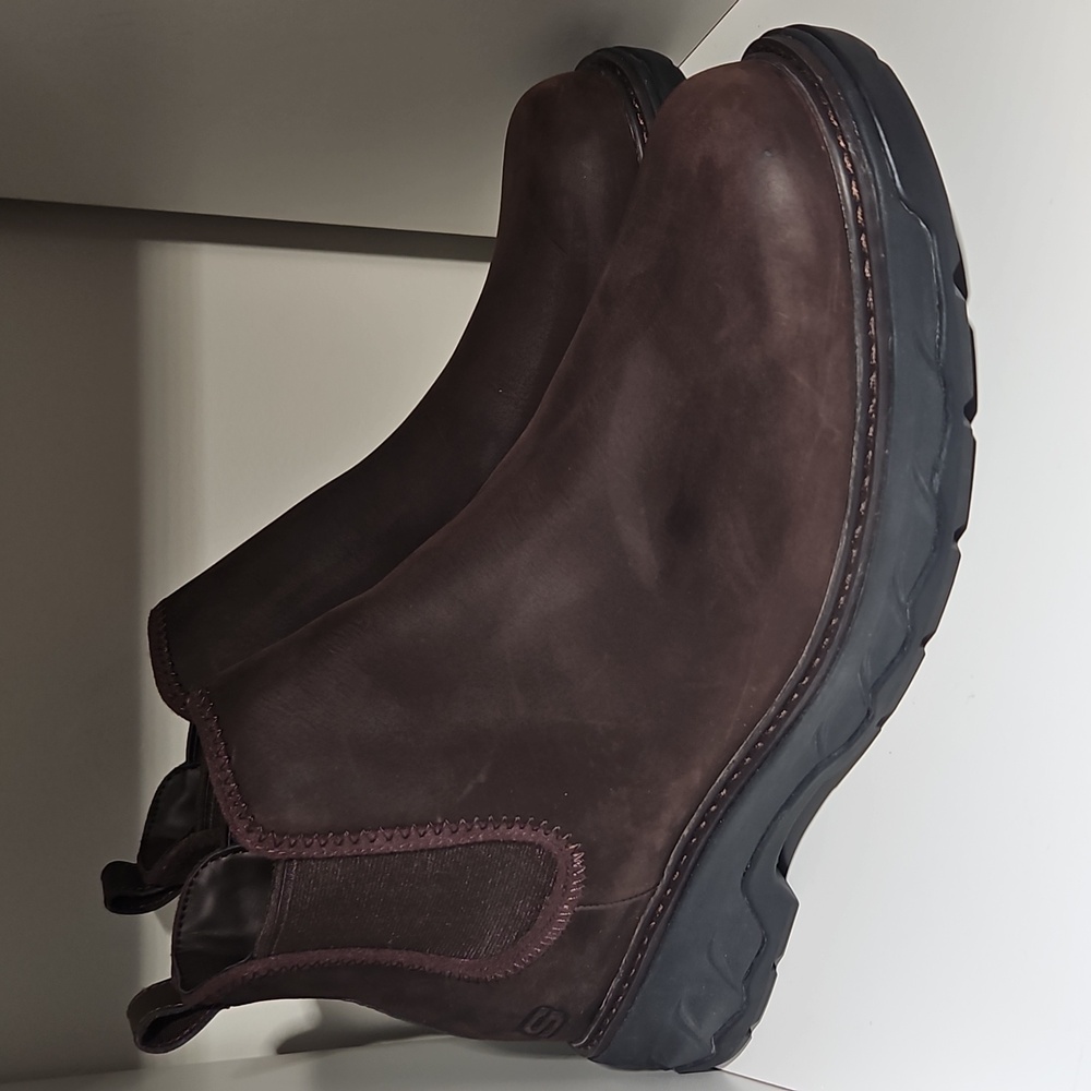 Skechers Brown Mens Boots Size 12